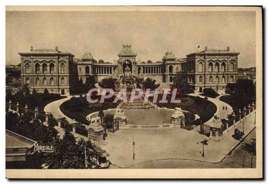 CPA Marseille Le Palais Longchamp 