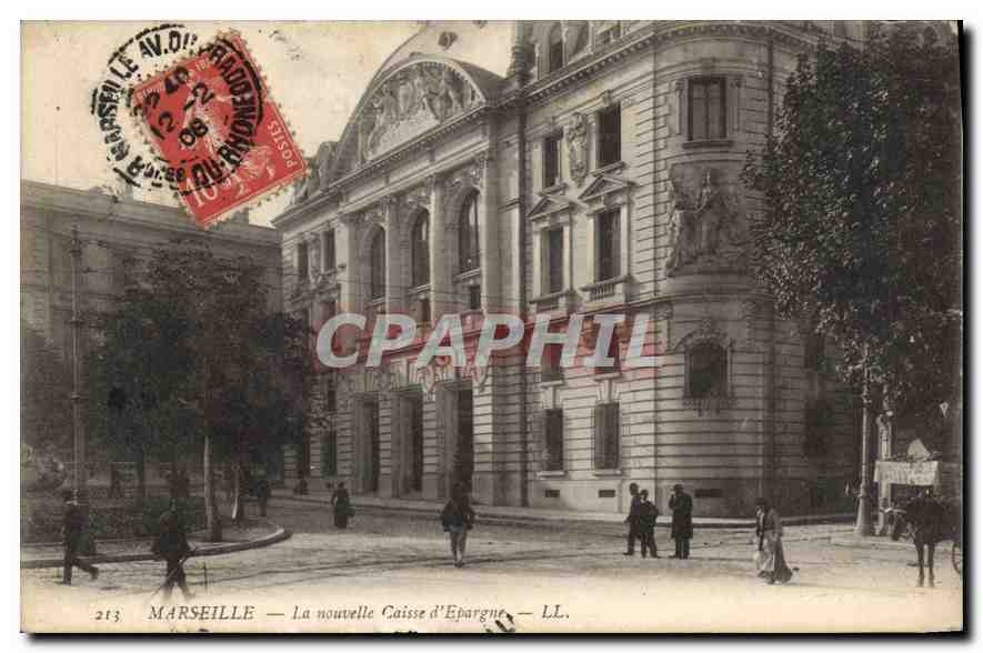 CPA Marseille La Nouvelle Caise d'Epargne 