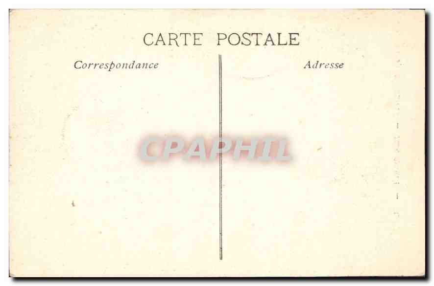 CPA Marseille Phare Ste Marie  — Verso