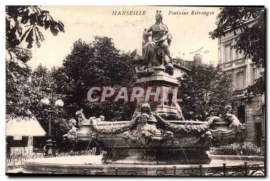 CPA Marseille Fontain Estrangin 