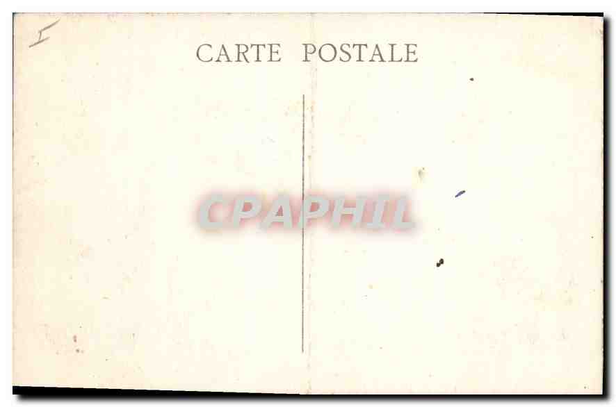 CPA Marseille Le Square de la Bourse  — Verso
