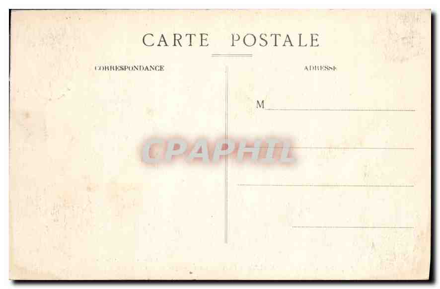 CPA Marseille N D de la Garde La Basilique et la Vigie  — Rückseite