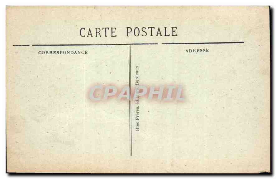 CPA Marseille Vue generale  — Verso