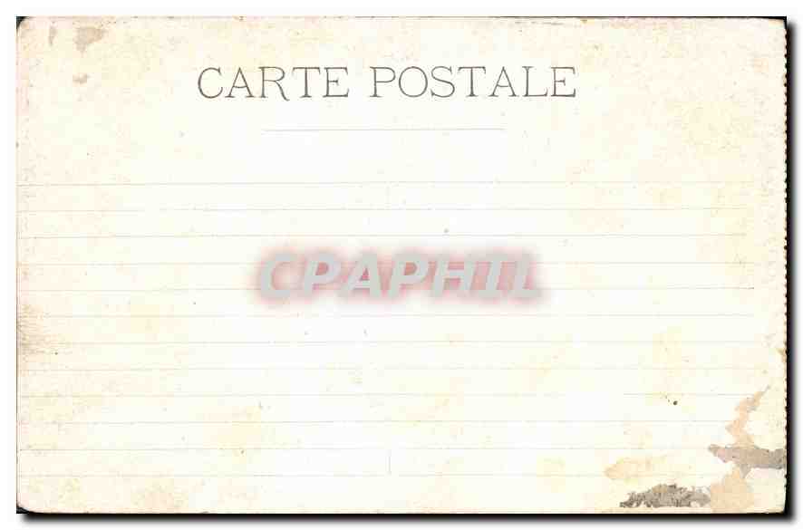 CPA Marseille Le Palais de la Bourse  — Verso