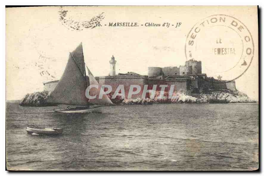 CPA Marseille Chateau d'If 