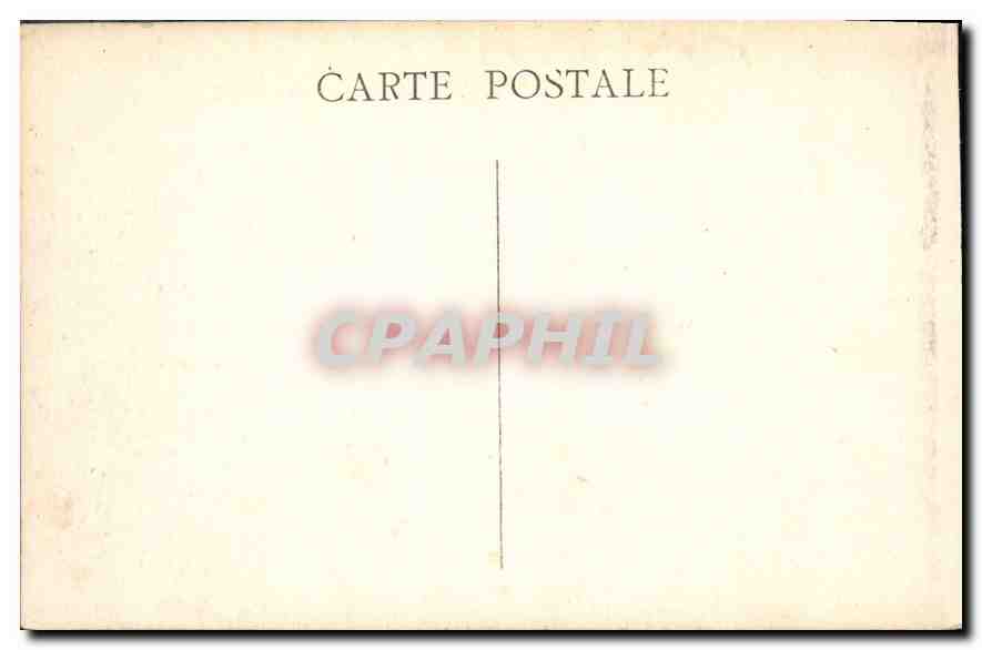 CPA Marseille le Chateau d'If  — Verso