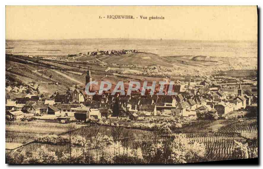 Riquewihr — Vue générale — Éditeur E. Barachy, Riquewihr
