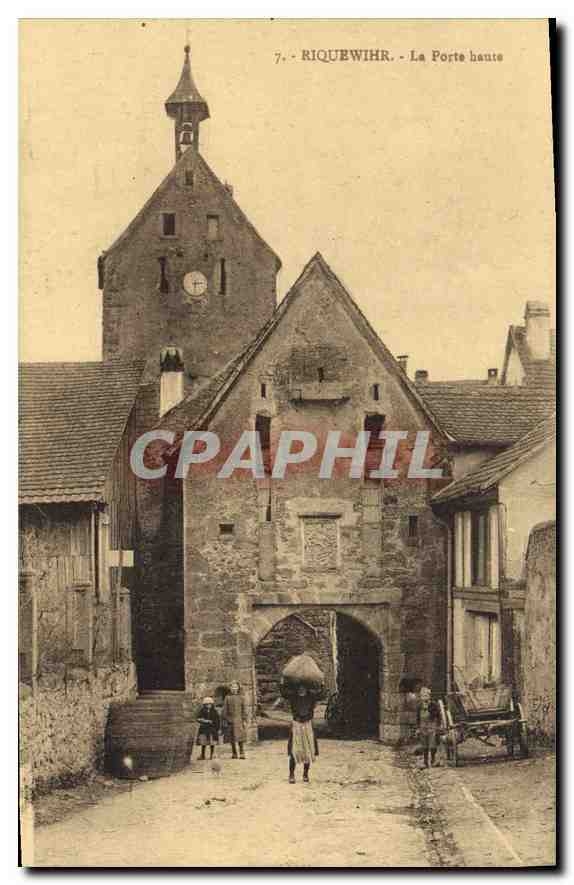 Riquewihr - La Porte haute — éditeur E. Berck, n°7