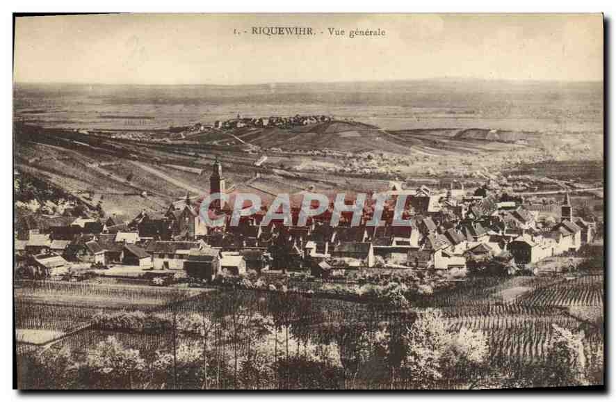 Riquewihr — Vue générale — éditeur Marque, Strasbourg