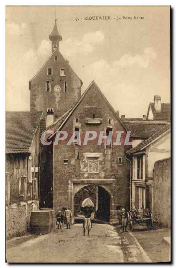 Riquewihr - La Porte haute — éditeur Ch. Bergeret, Strasbourg, n°7