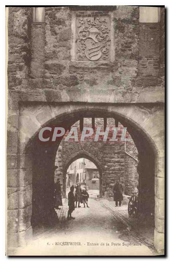 Riquewihr - Entrée de la Porte Supérieure — éditeur On Berberet, Strasbourg