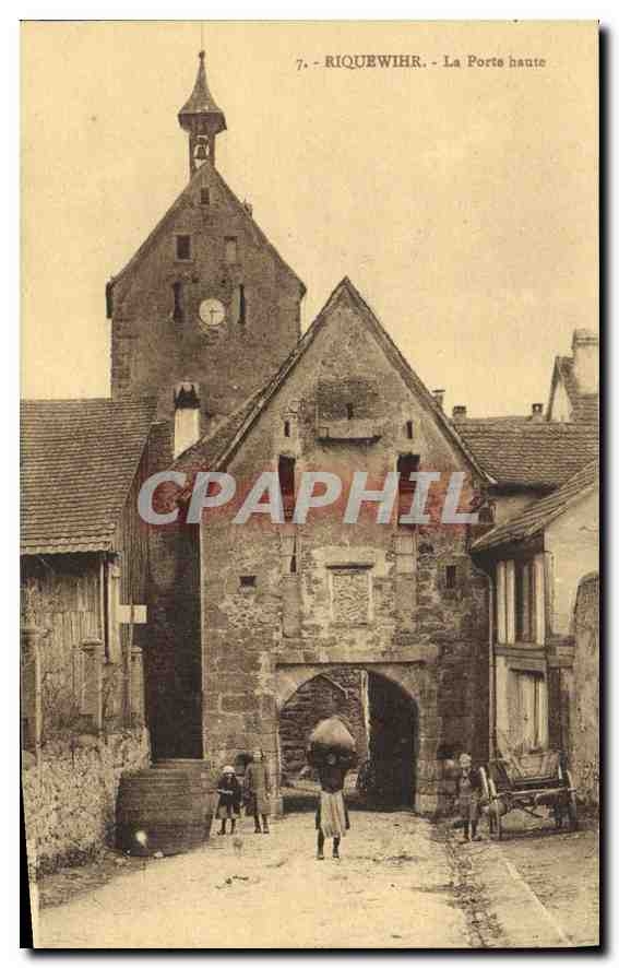 Riquewihr - La Porte haute — éditeur E. Bataille, n°7