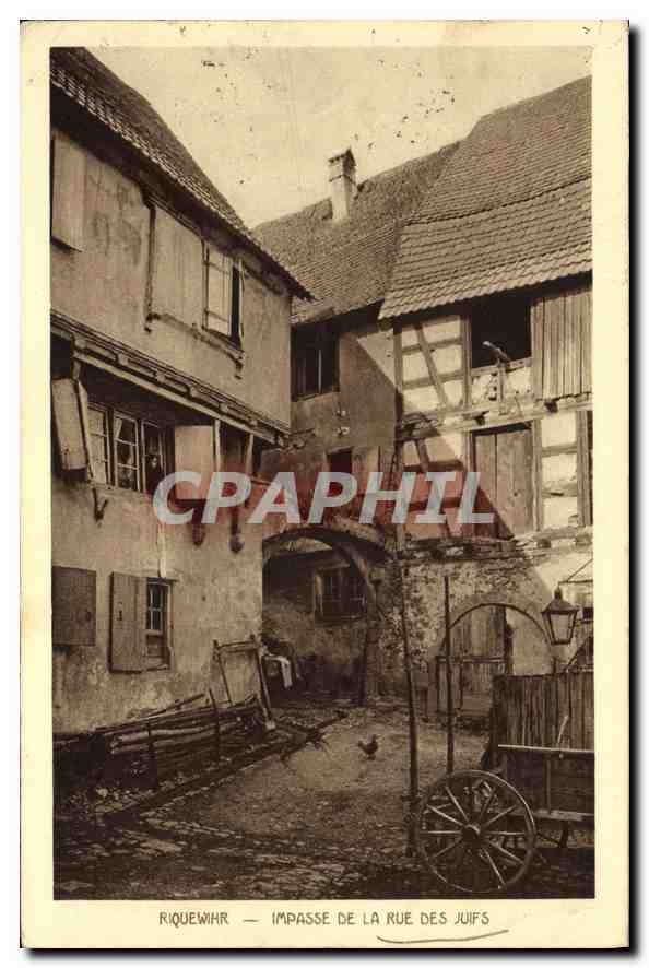 CPA Riquewihr Impasse de la Rue des Juifs 