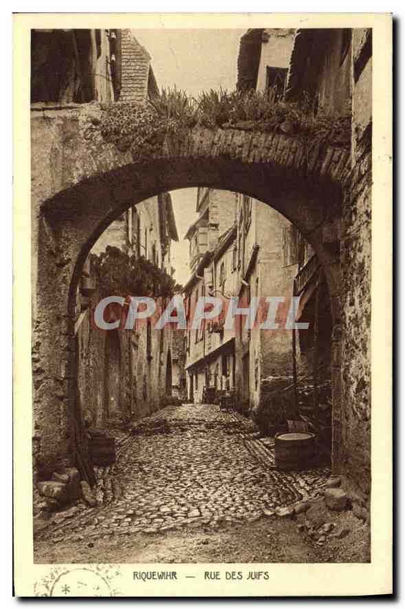Riquewihr — Rue des Juifs — éditeur BRAIN & Cie