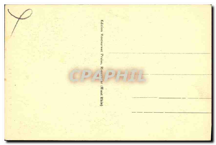 CPA Riquewihr Maison Jung  — Verso