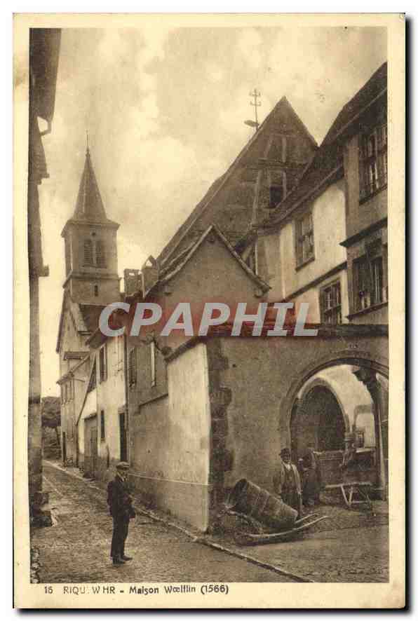 House Woëllin (1566) — Riquewihr — Edition Restaurant Press, Riquewihr (Haut-Rhin)