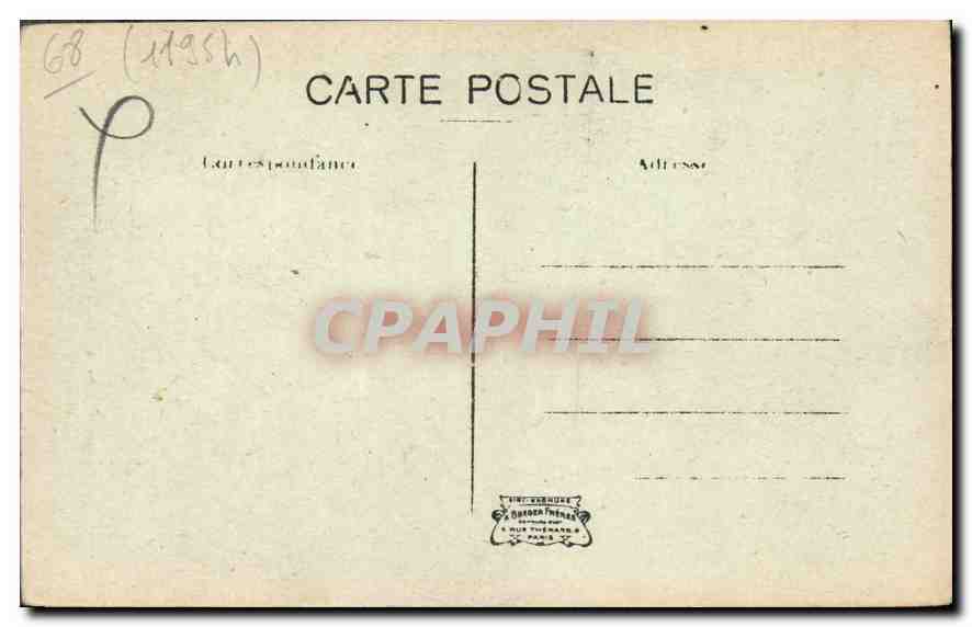 CPA Riquewihr Porte Haut  — Verso