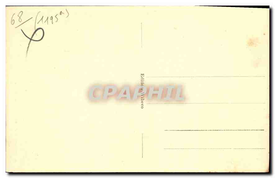 CPA Riquewihr Maison Jean Preiss  — Verso