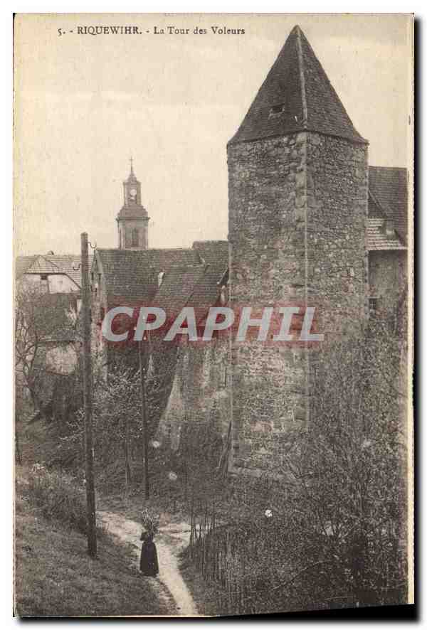 Riquewihr - La Tour des Voleurs — éditeur Joseph Bauch, Ribeaupierre