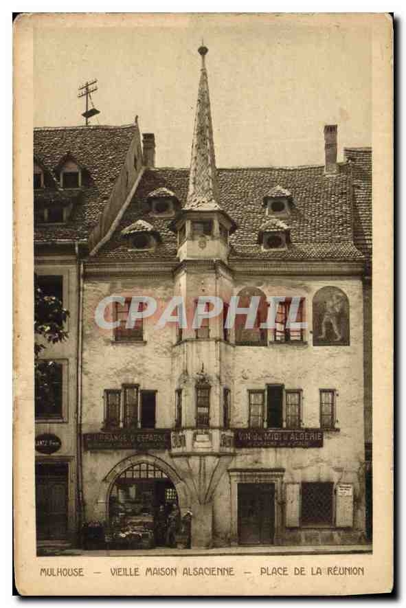 Mulhouse — Vieille Maison Alsacienne — Place de la Réunion