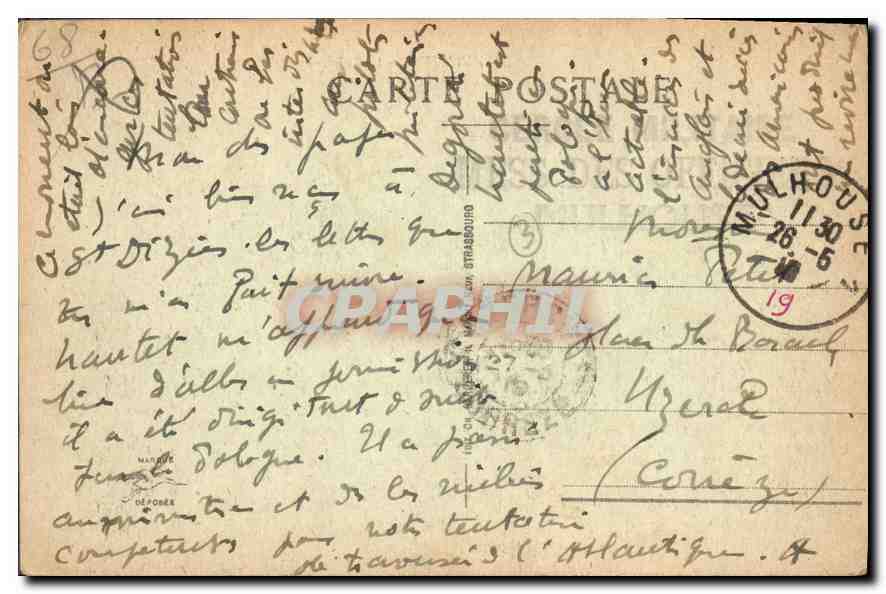 Toulouse - Le Tribunal — éditeur anonyme, n° de série non visible — Achterkant