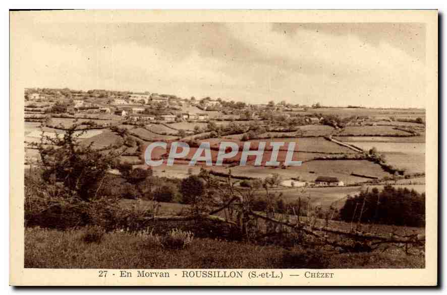 En Morvan - ROUSSILLON (S.-et-L.) — Chézet