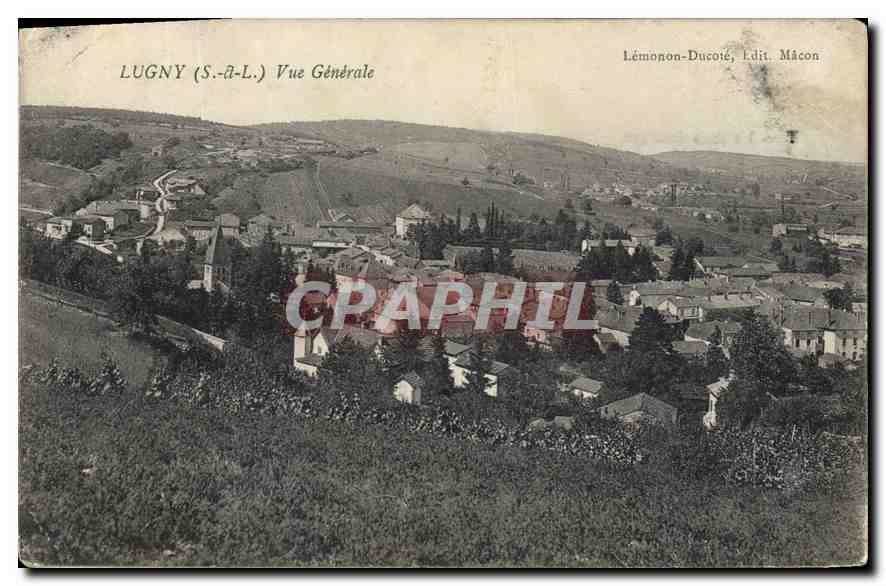 Lugny (S.-à-L.) — Vue Générale — Lémonon-Ducoiné, Edit. Mâcon