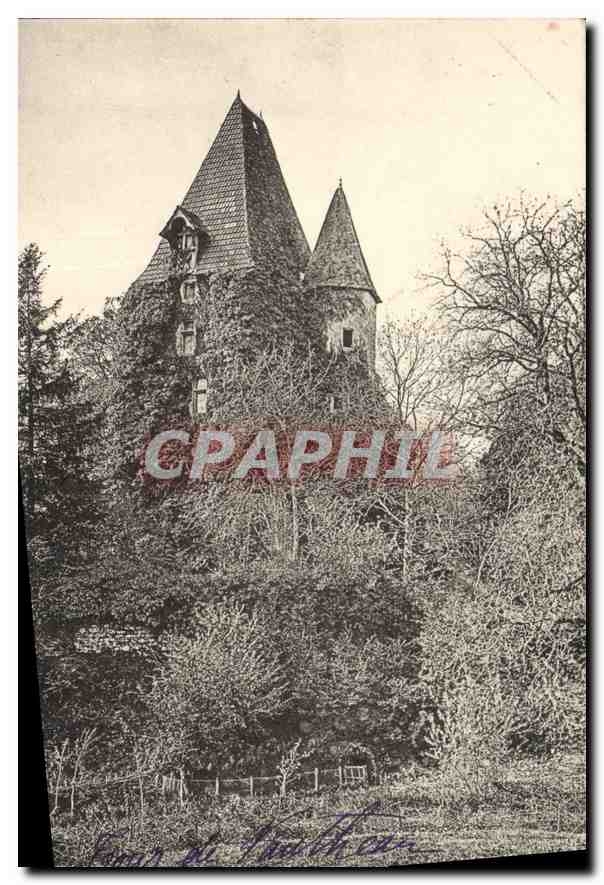 Château de Châtillon — vue du château avec tourelles — éditeur non visible