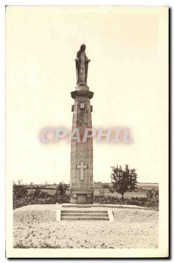 CPA St Laurent D'Andenay S & L Monument de la Liberation dedie a N D de la Garde