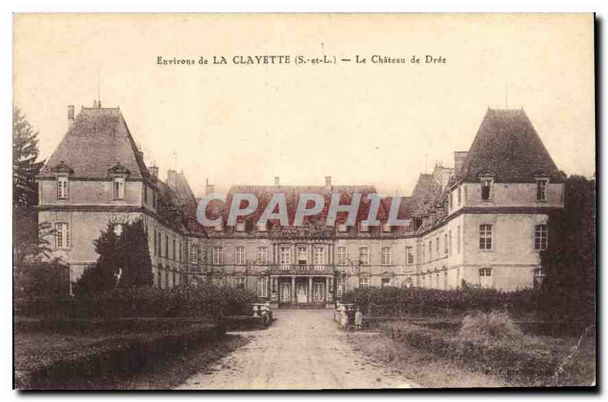 Château de Drée — Environs de La Clayette (S.-et-L.)