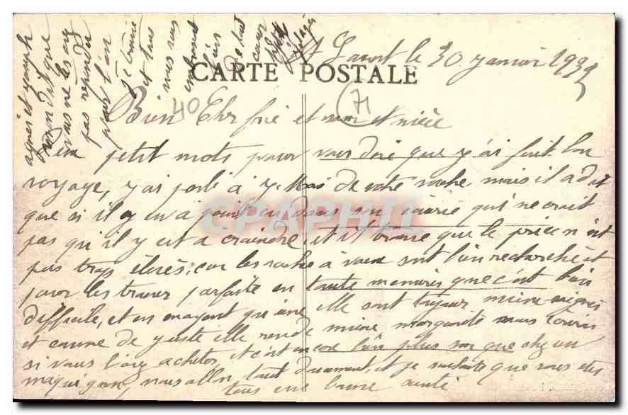 Château de Drée — Environs de La Clayette (S.-et-L.) — Reverso