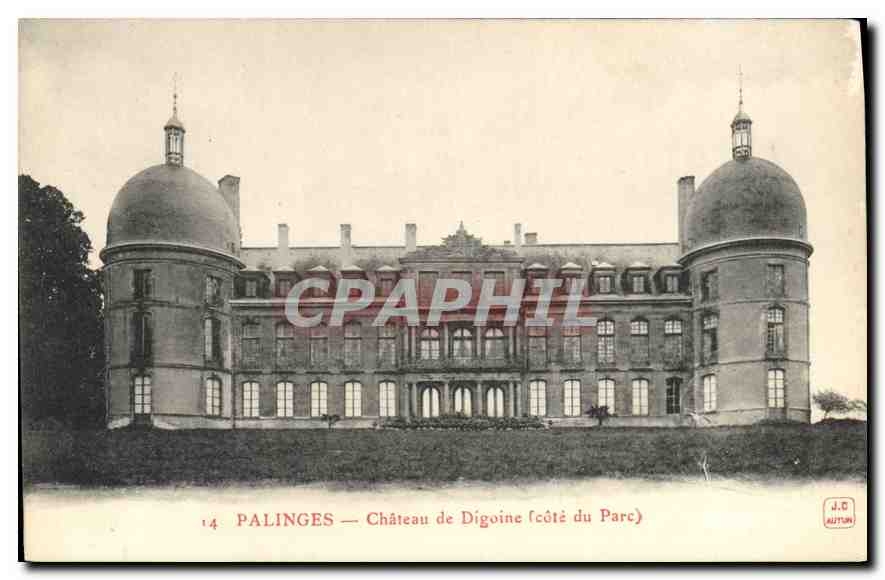 Palinges — Château de Digoine (côté du Parc) — J.C. AUTUN