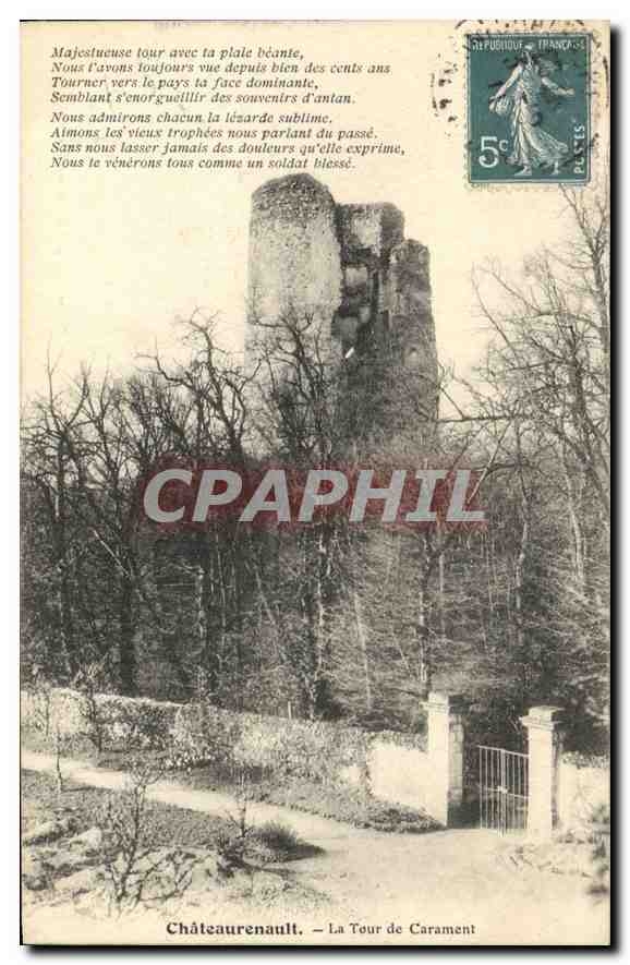 Châteaurenault — La Tour de Carament — Maurice Reposséen, phot.-édit.