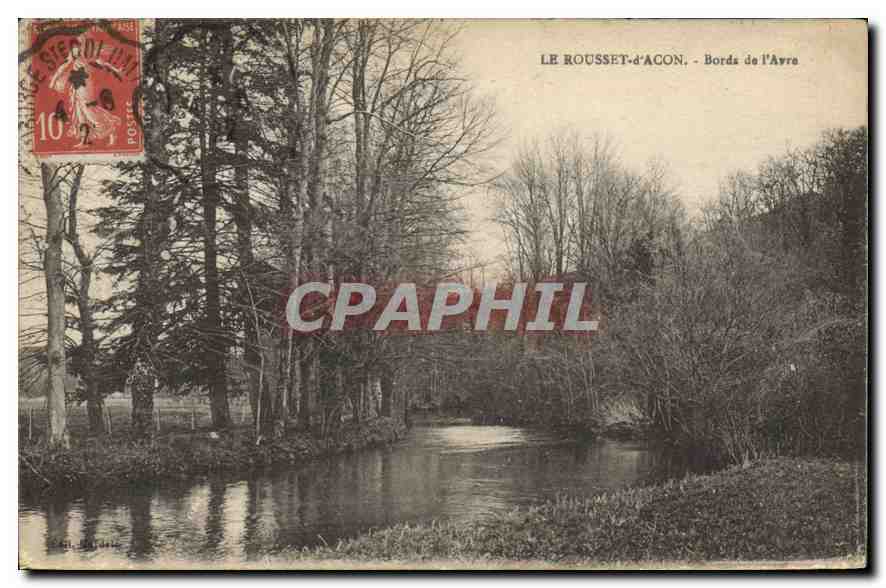 CPA Le Rousset d'Acon Bords de l'Avra 