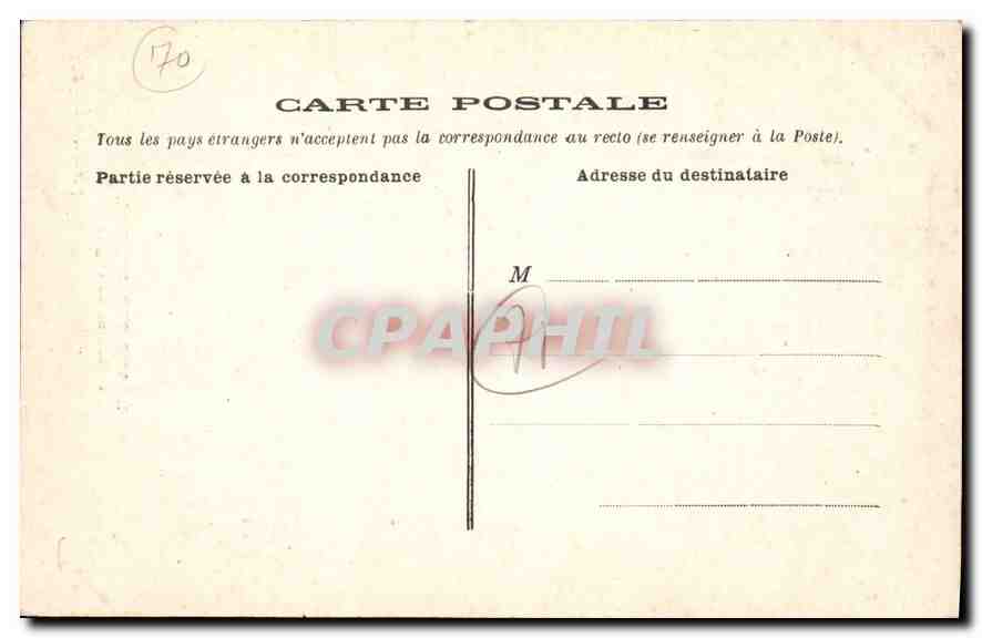 Étang-sur-Arroux — Intérieur de l'église — Rally, édit., à Étang — Rückseite