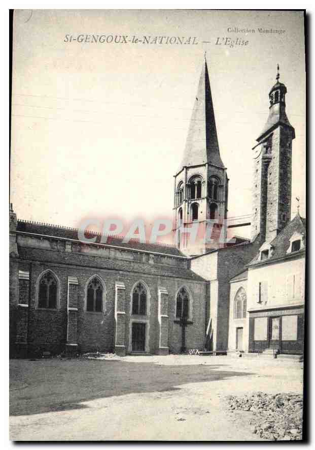 St-Gengoux-le-National — L'Église — Collection Mandenge