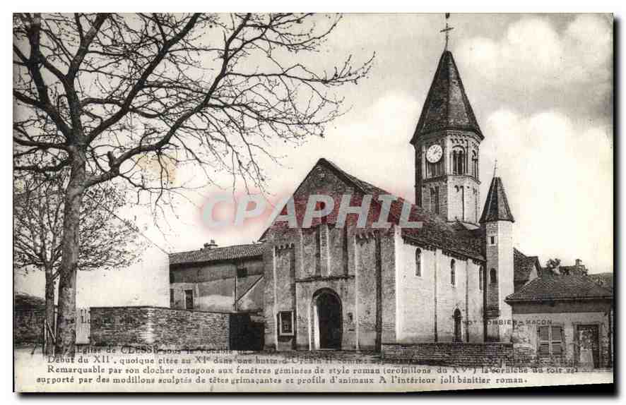 CPA Eglise de Clesse