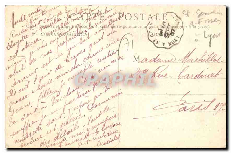 Château de Rambuteau — Diane Chasseresse et fontaine de la Châtaigne — Collection des Châteaux de Bourgogne — Back