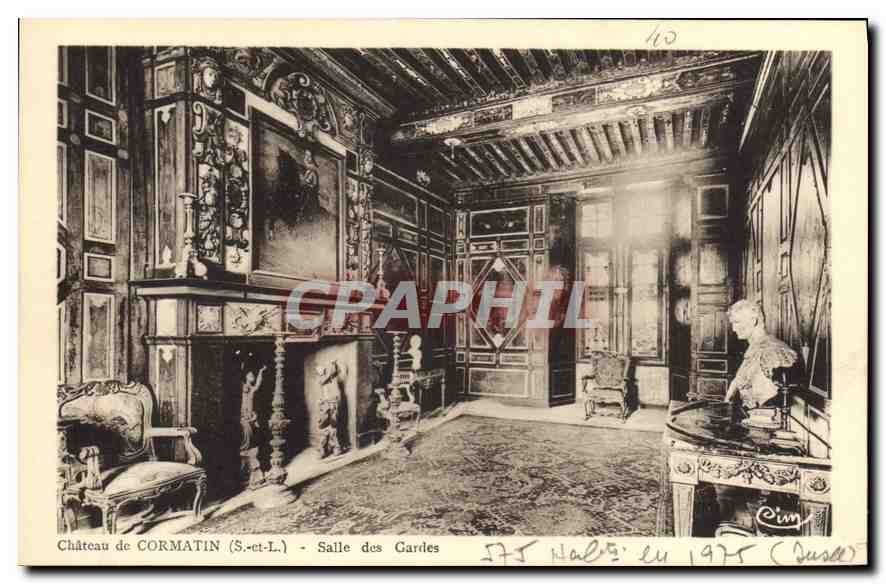 Château de CORMATIN (S.-et-L.) - Salle des Gardes — éditeur 'im' n°10