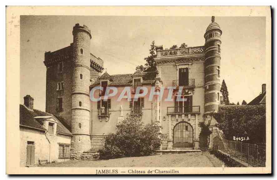 CPA Jambles Chateau de Charnailles 