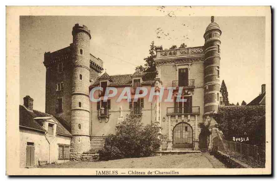 CPA Jambles Chateau de Charnailles 