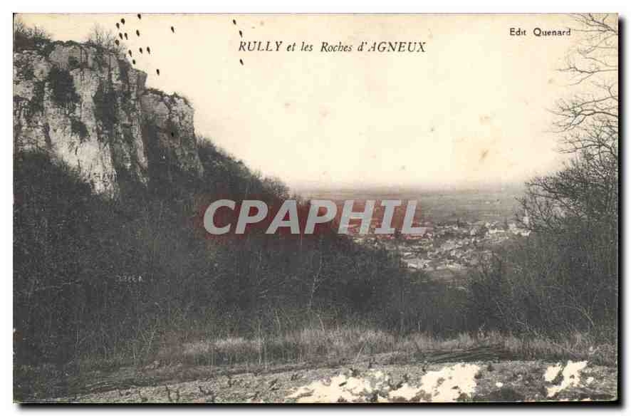 CPA Rully et les Roches d'Agneux 