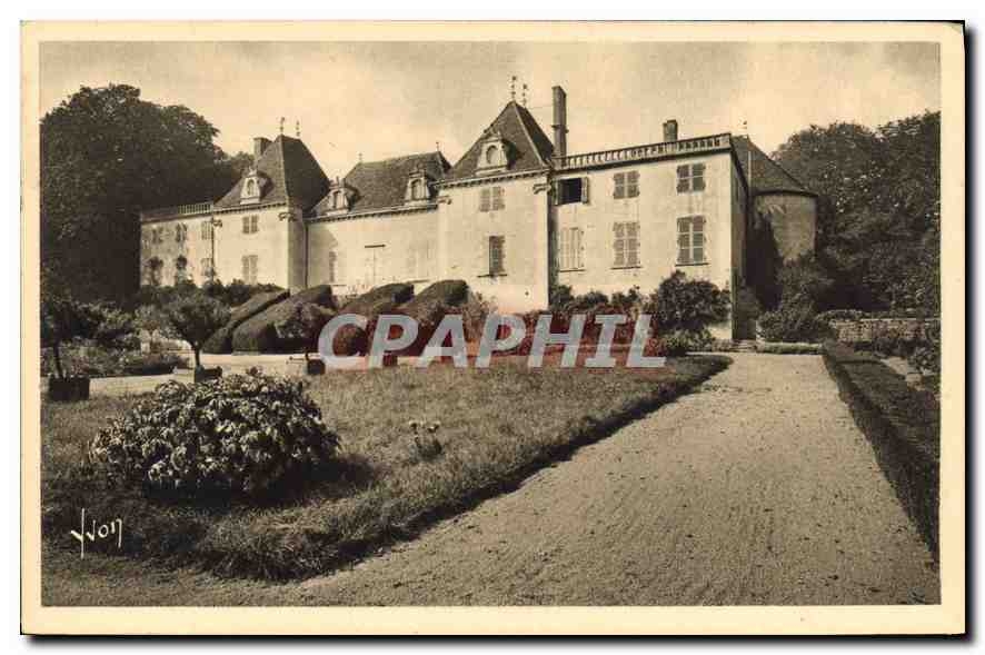 Façade du château de Montceau — Prisse (Saône-et-Loire) — Éditions d'Art Yvon, Paris