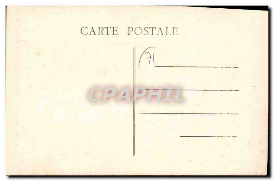 CPA Salles L'Eglise Entree de l'Ancien Chapitra  — Rückseite