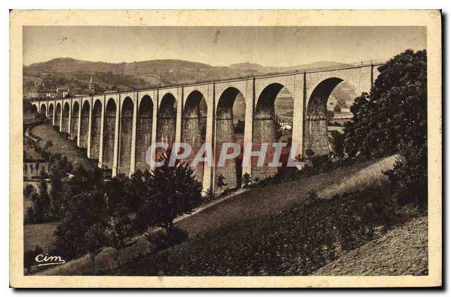 CPA Viaduc de Mussy sous Dun 