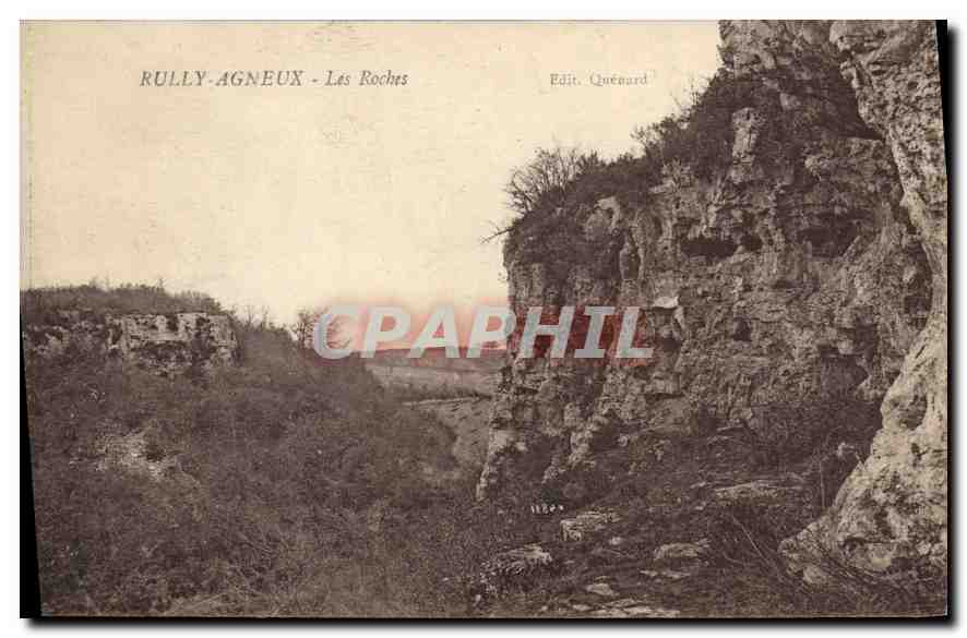 CPA Rully Agneux Les Roches 