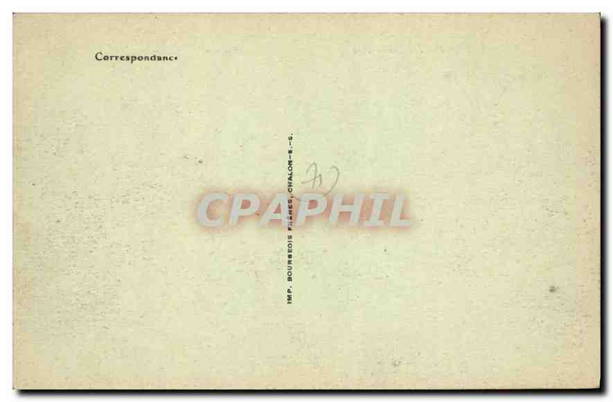 CPA Rully Agneux Les Roches  — Rückseite