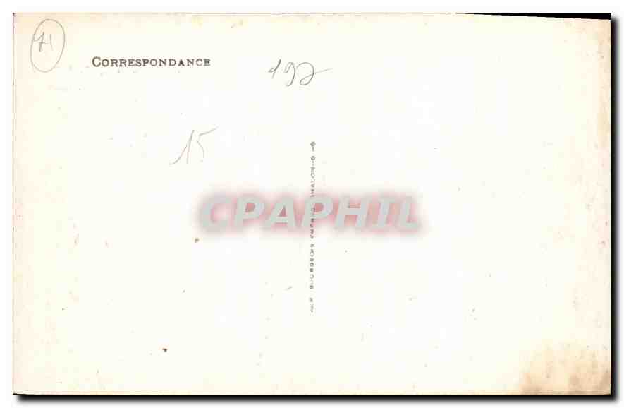 CPA Morvan Pittoresque Le Vivier Etang St Leger sous Beuvray — Verso