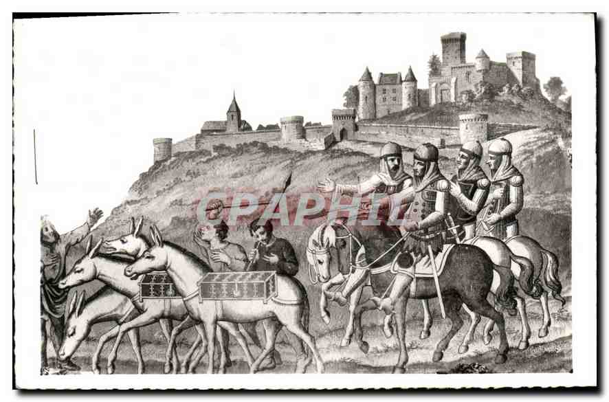 Château de Brancion — Peinture murale — Combière, Mâcon