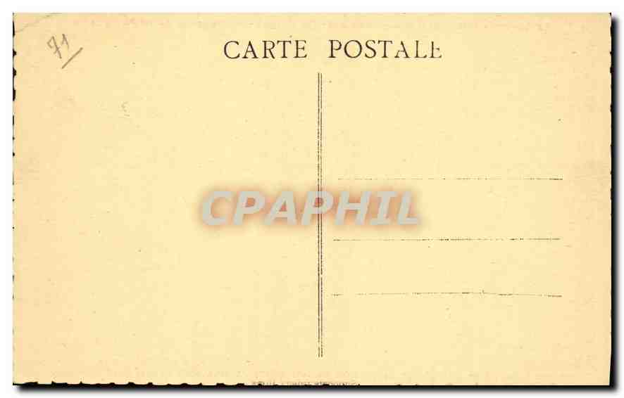 CPA La Bourgogne Historique et Monumentale Grille d'entree du Chateau de Pierreclos  — Rückseite